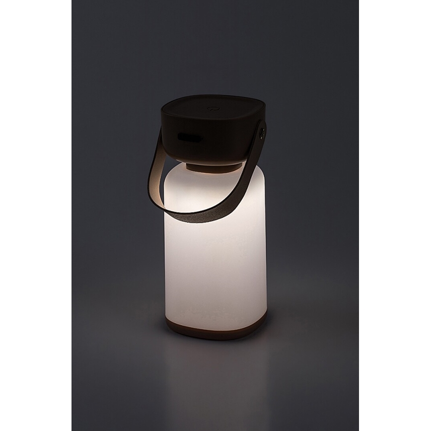Rabalux - Lampe de table tactile extérieure à intensité variable et rechargeable LED/3W/5V IP44 marron