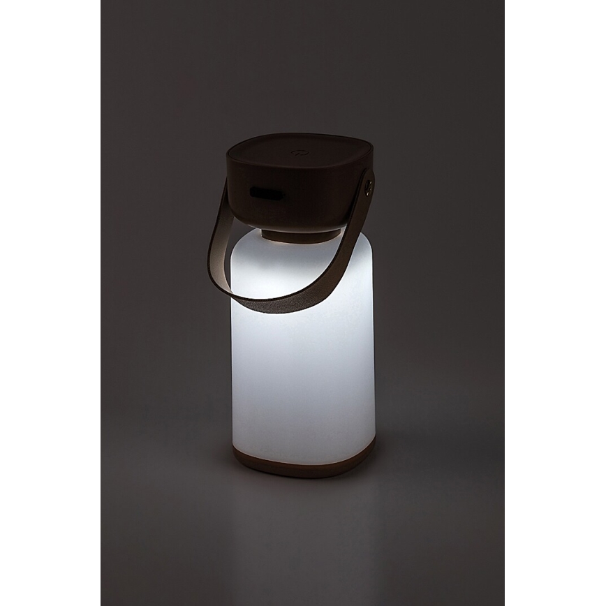 Rabalux - Lampe de table tactile extérieure à intensité variable et rechargeable LED/3W/5V IP44 marron