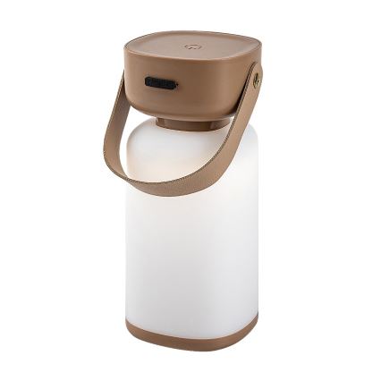 Rabalux - Lampe de table tactile extérieure à intensité variable et rechargeable LED/3W/5V IP44 marron