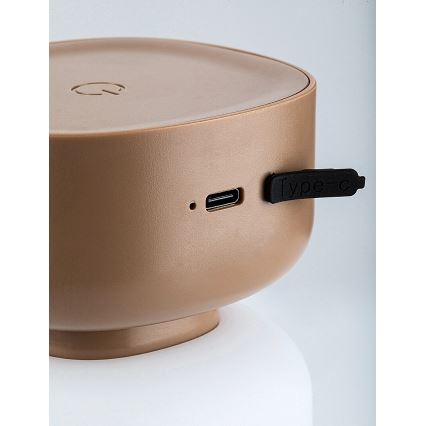Rabalux - Lampe de table tactile extérieure à intensité variable et rechargeable LED/3W/5V IP44 marron