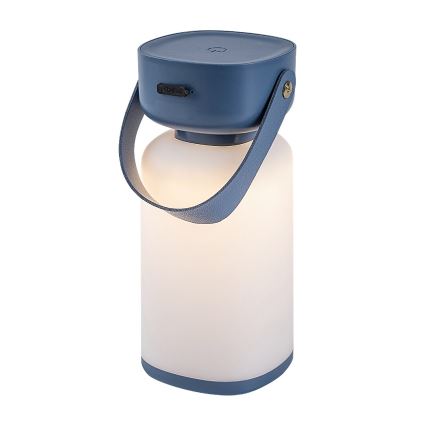 Rabalux - LED Buiten dimbare touch oplaadbare tafellamp LED/3W/5V IP44 blauw