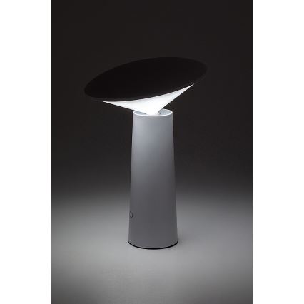 Rabalux - Lampe de table tactile rechargeable et à intensité variable POLPERRO LED/3W/3,7V 1200mAh blanc