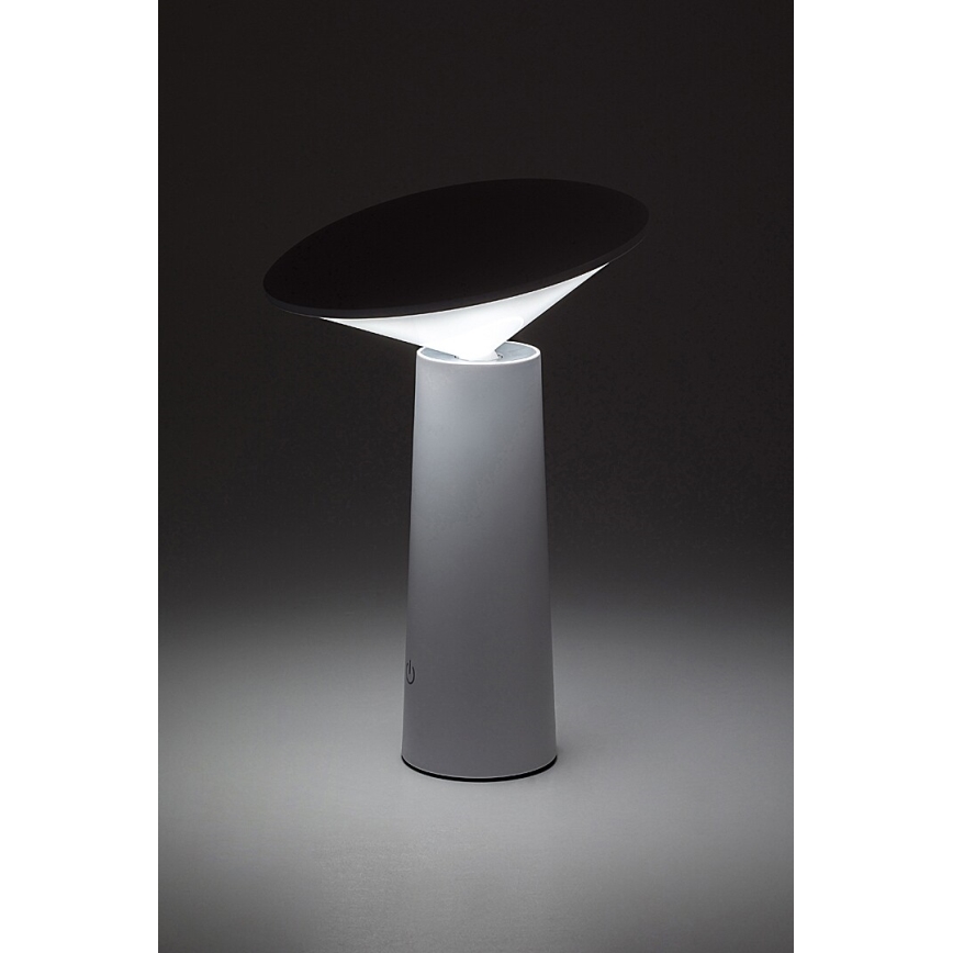 Rabalux - Lampe de table tactile rechargeable et à intensité variable POLPERRO LED/3W/3,7V 1200mAh blanc
