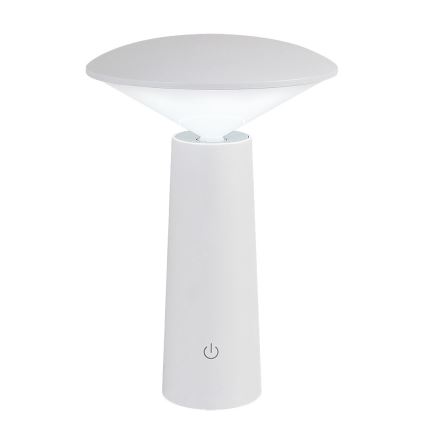Rabalux - Lampe de table tactile rechargeable et à intensité variable POLPERRO LED/3W/3,7V 1200mAh blanc