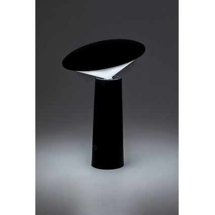 Rabalux - Lampe de table tactile rechargeable et à intensité variable POLPERRO LED/3W/3,7V 1200mAh noir