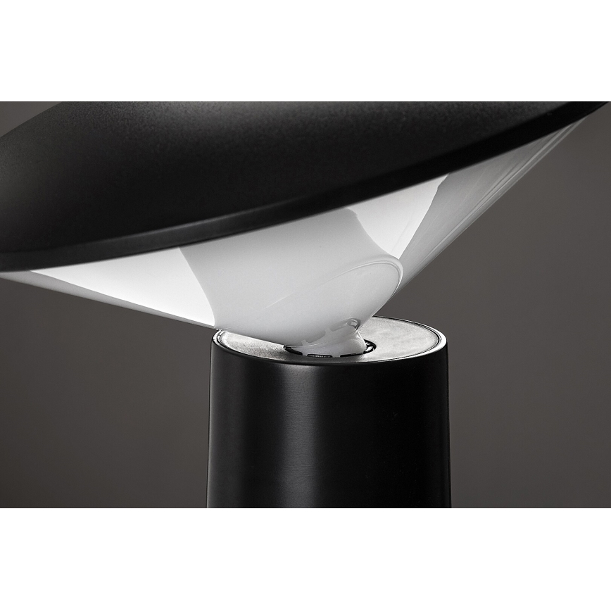 Rabalux - Lampe de table tactile rechargeable et à intensité variable POLPERRO LED/3W/3,7V 1200mAh noir