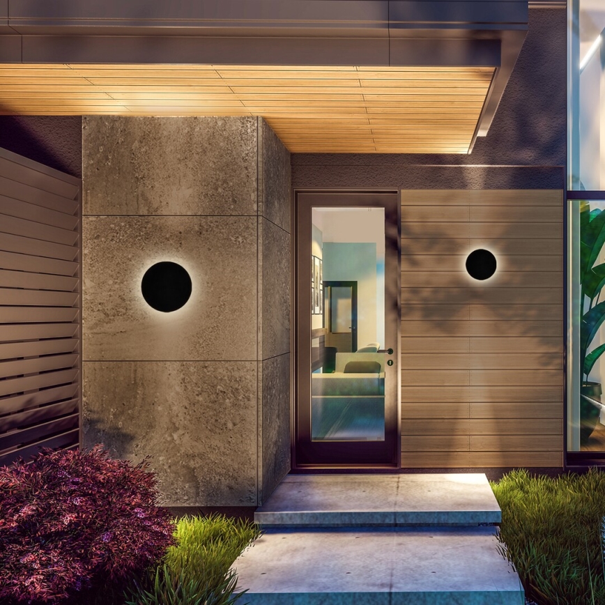 Rabalux - Applique murale extérieure LED 15W/230V 2700/4000/6500K IP65 noir