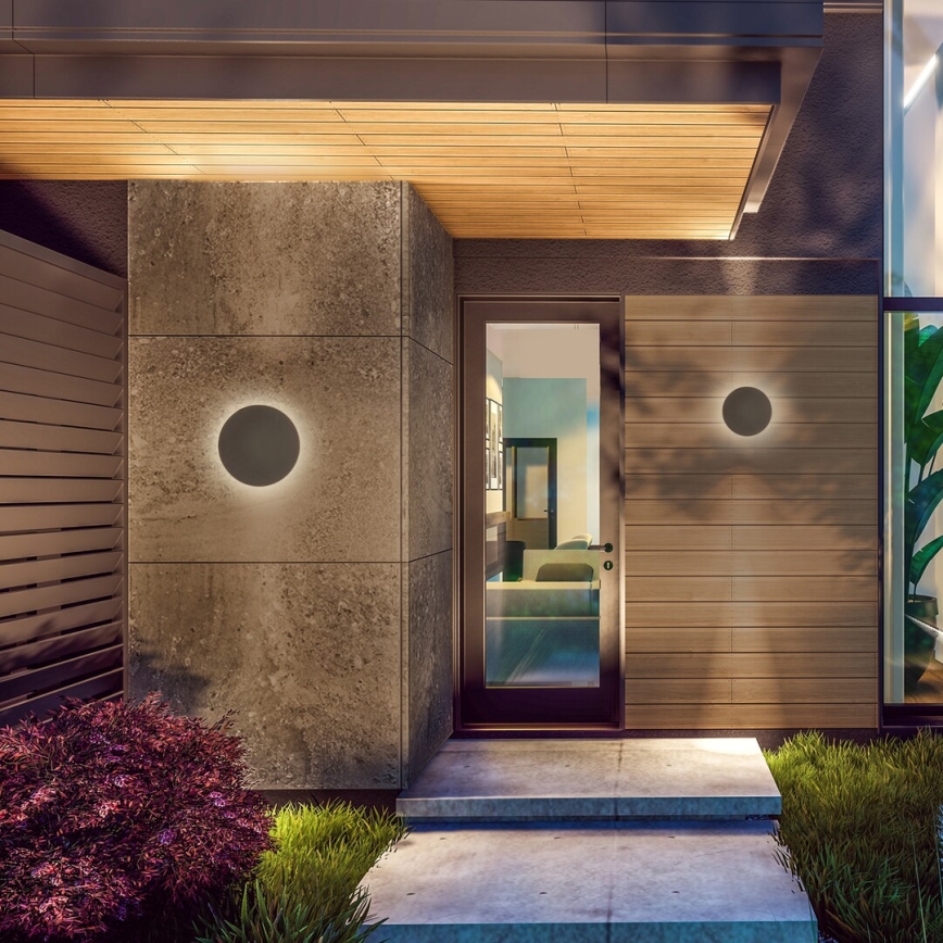 Rabalux - Applique murale extérieure LED 15W/230V 2700/4000/6500K IP65 marron