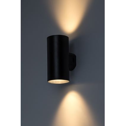 Rabalux - Applique murale extérieure LED/18W/230V 2700/4000/6500K IP65 noir