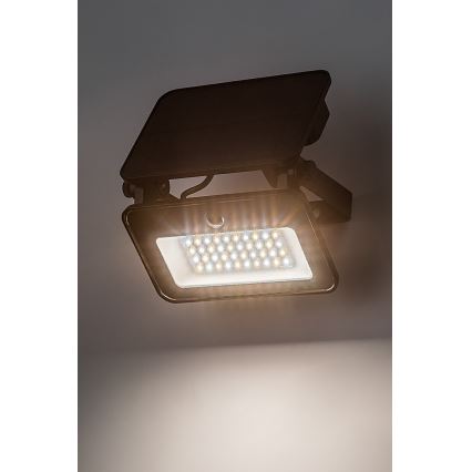 Rabalux - Projecteur solaire avec détecteur LED/6W/3,7V 3000/4000/6500K IP65 2200 mAh