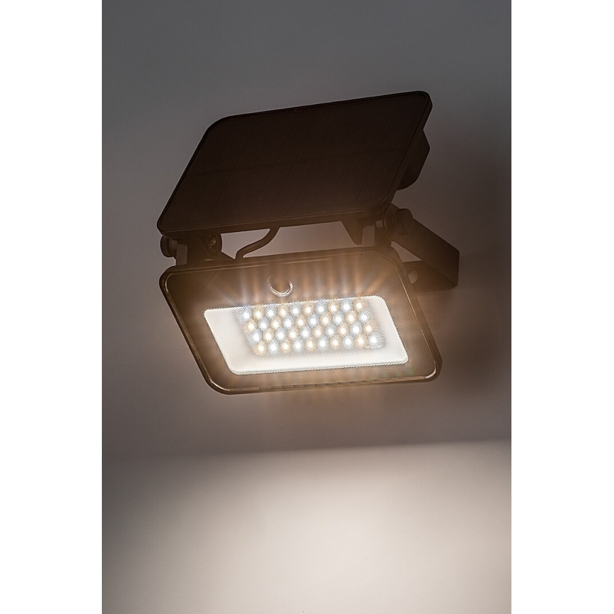 Rabalux - Projecteur solaire avec détecteur LED/6W/3,7V 3000/4000/6500K IP65 2200 mAh