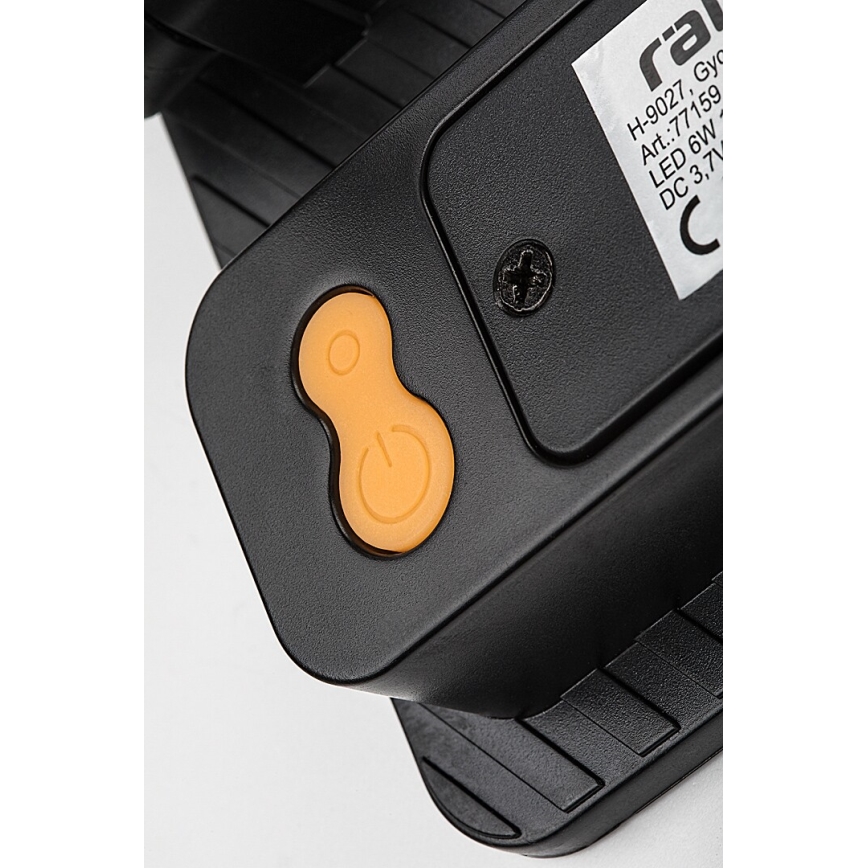 Rabalux - Projecteur solaire avec détecteur LED/6W/3,7V 3000/4000/6500K IP65 2200 mAh