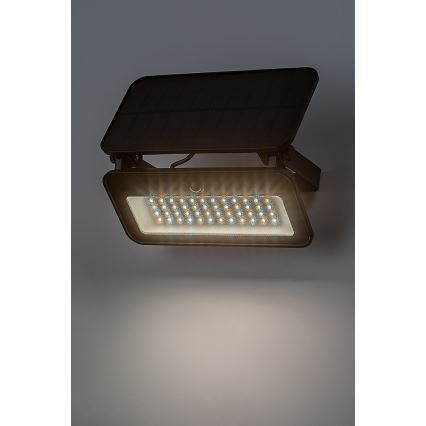 Rabalux - Solar LED Schijnwerper met Sensor LED/8W/3,7V 3000/4000/6500K IP65