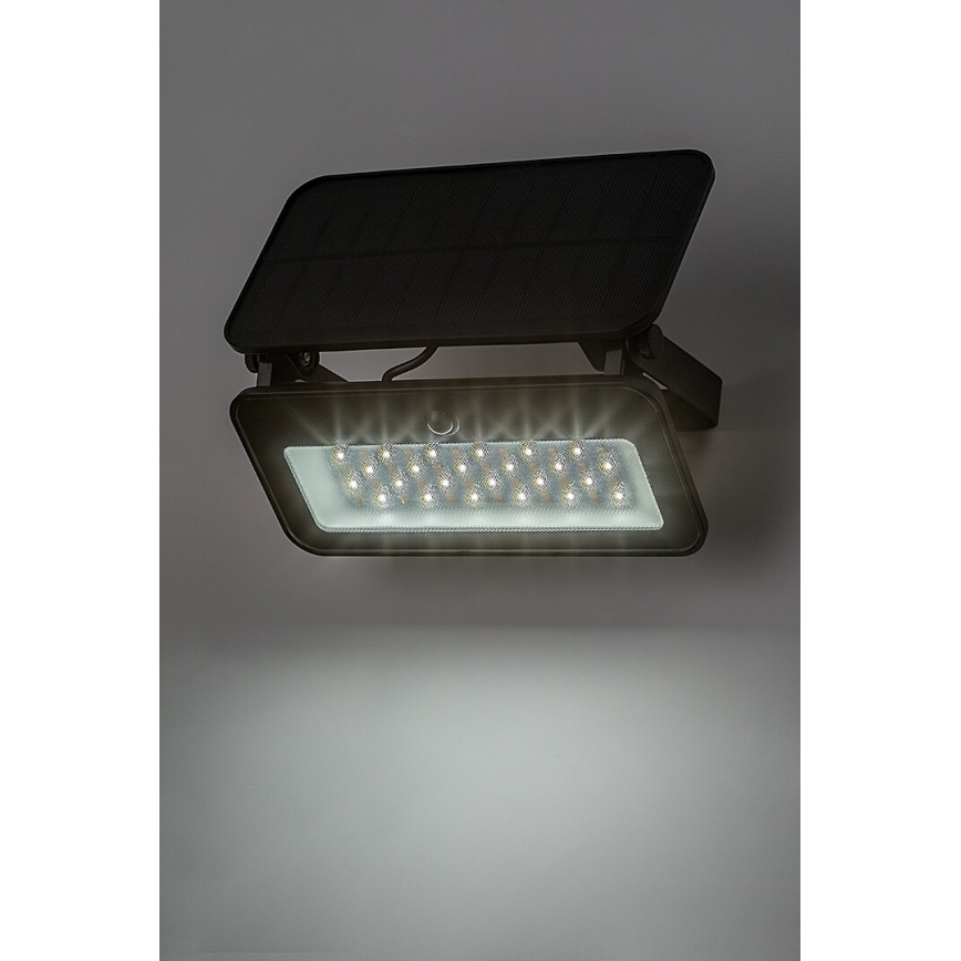 Rabalux - Solar LED Schijnwerper met Sensor LED/8W/3,7V 3000/4000/6500K IP65