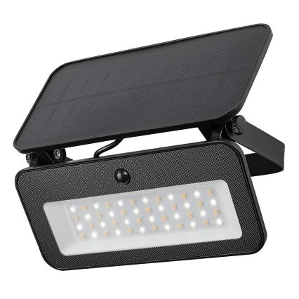 Rabalux - Solar LED Schijnwerper met Sensor LED/8W/3,7V 3000/4000/6500K IP65