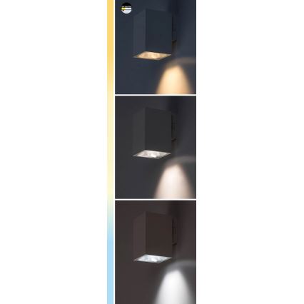 Rabalux - Applique murale extérieure LED/18W/230V 2700/4000/6500K IP65 blanc