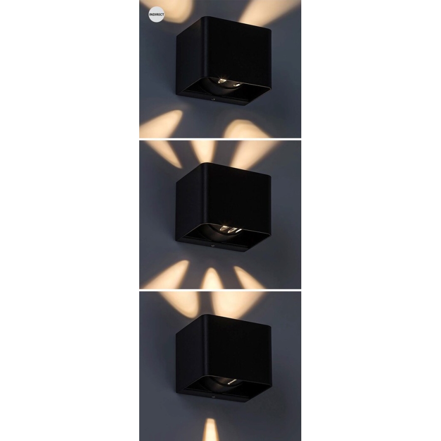 Rabalux - Applique murale extérieure LED/10W/230V IP54 noir