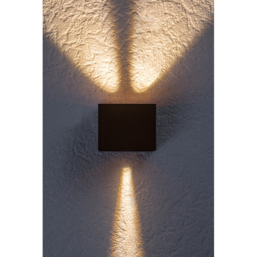 Rabalux - Applique murale extérieure LED/10W/230V IP54 marron