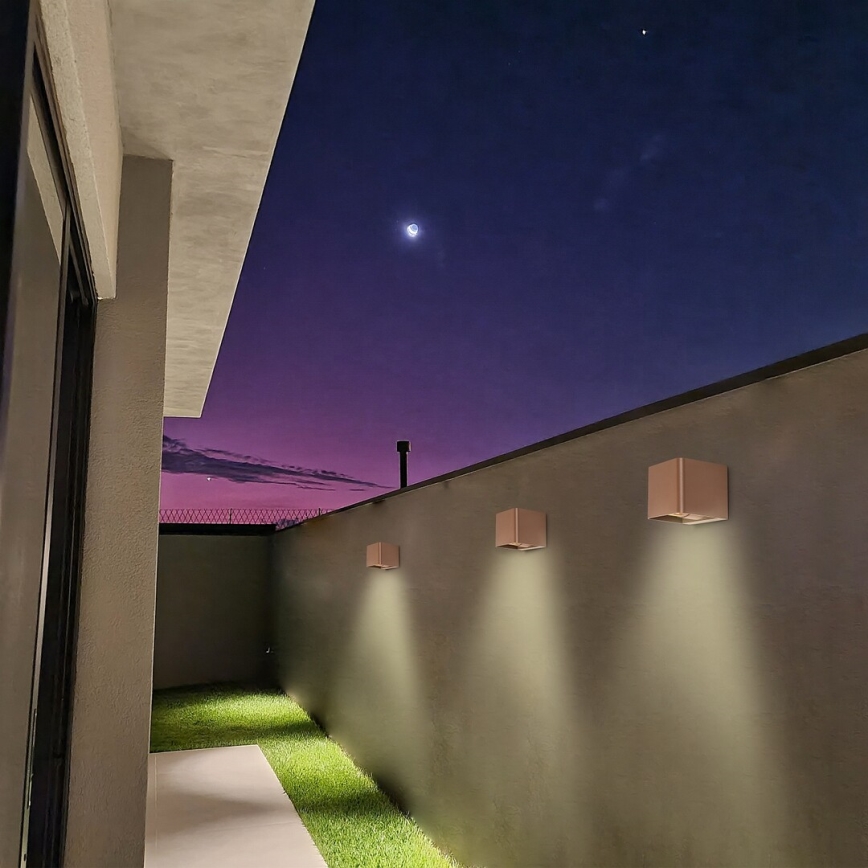 Rabalux - Applique murale extérieure LED/10W/230V IP54 marron