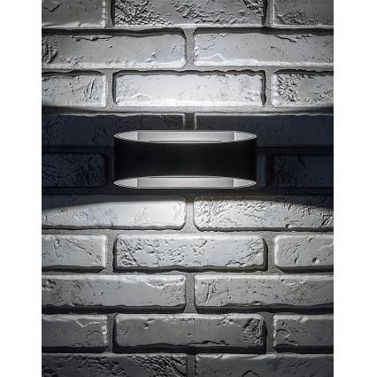 Rabalux - LED buitenwandlamp LED/9W/230V IP54 antraciet