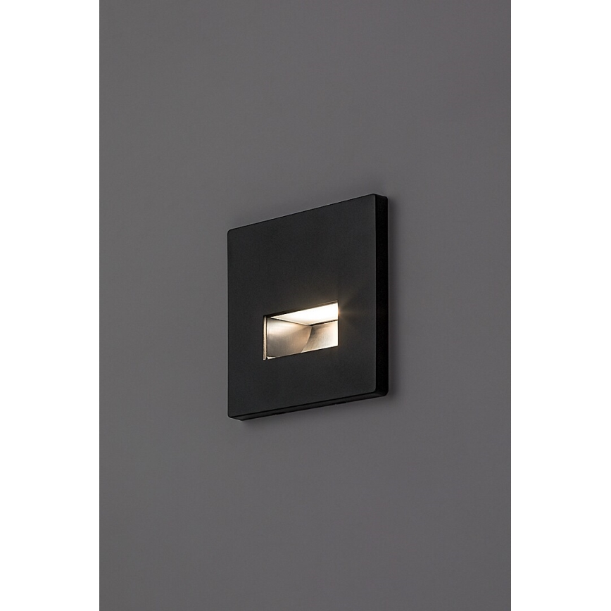 Rabalux - LED luminaire d'escalier LED/1W/230V 3000/4500/6500K noir