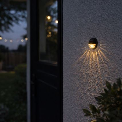 Rabalux - Lot de 2 appliques murales solaires à LED, 0,06 W, 1,2 V, 300 mAh, IP44