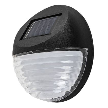 Rabalux - Lot de 2 appliques murales solaires à LED, 0,06 W, 1,2 V, 300 mAh, IP44