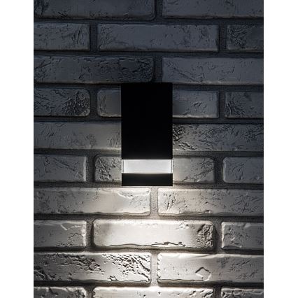 Rabalux - LED buitenwandlamp LED/9W/230V IP65 antraciet