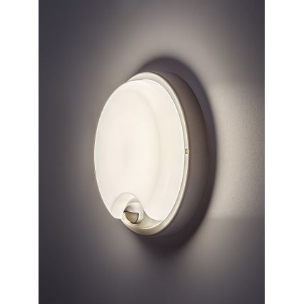 Rabalux - LED buitenwandlamp met sensor LED/18W/230V IP65 wit