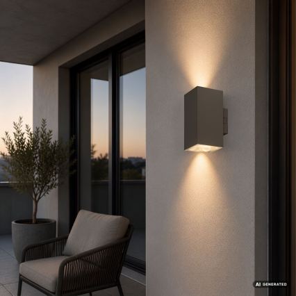 Rabalux - LED buitenwandlamp LED/18W/230V 2700/4000/6500K IP65