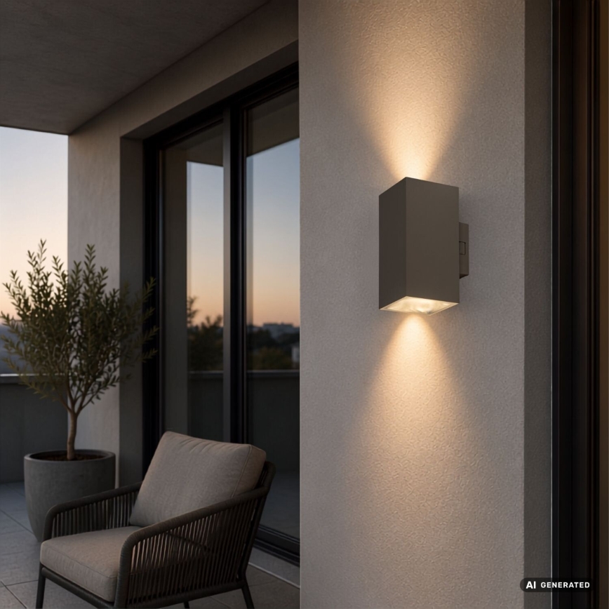 Rabalux - LED buitenwandlamp LED/18W/230V 2700/4000/6500K IP65