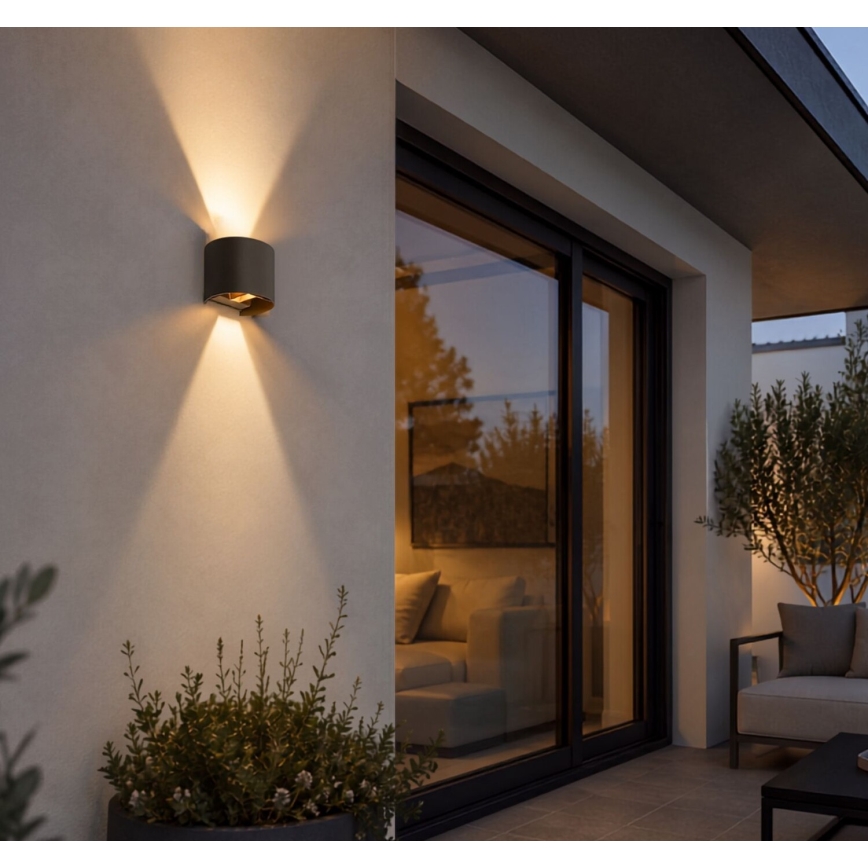 Rabalux - LED Buitenwandlamp LED/5W/230V 2700/4000/6500K IP54 beige