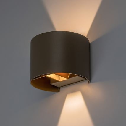 Rabalux - LED Buitenwandlamp LED/5W/230V 2700/4000/6500K IP54 beige