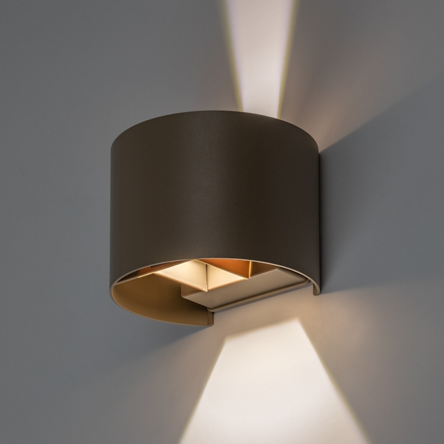 Rabalux - LED Buitenwandlamp LED/5W/230V 2700/4000/6500K IP54 beige