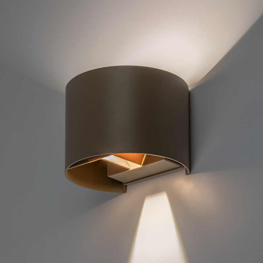 Rabalux - LED Buitenwandlamp LED/5W/230V 2700/4000/6500K IP54 beige