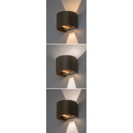 Rabalux - LED Buitenwandlamp LED/5W/230V 2700/4000/6500K IP54 beige