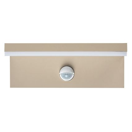 Rabalux - LED buitenwandlamp met sensor LED/9W/230V IP54 beige