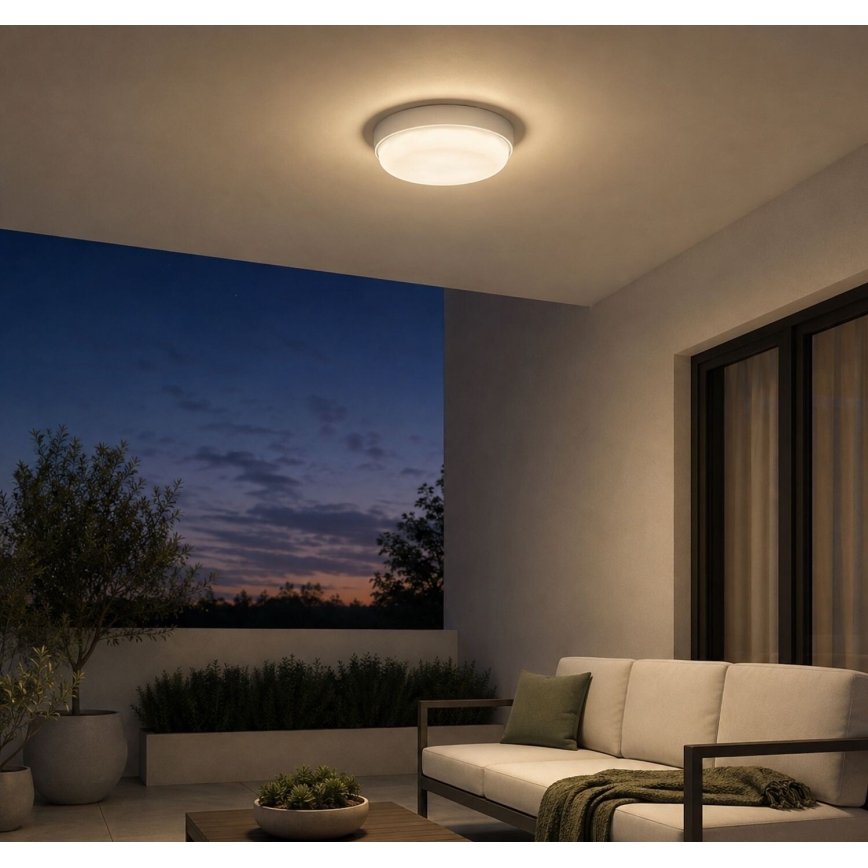 Rabalux - LED Plafonnier d'extérieur LED/14W/230V IP54 blanc