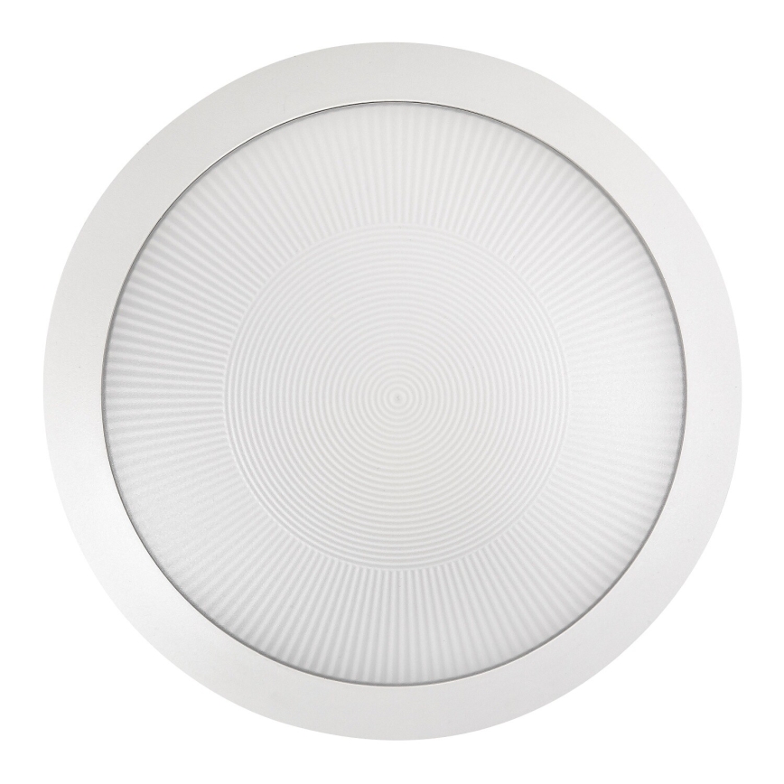 Rabalux - Plafondlamp voor buiten 1xE27/9W/230V IP65 Ø 30 cm wit