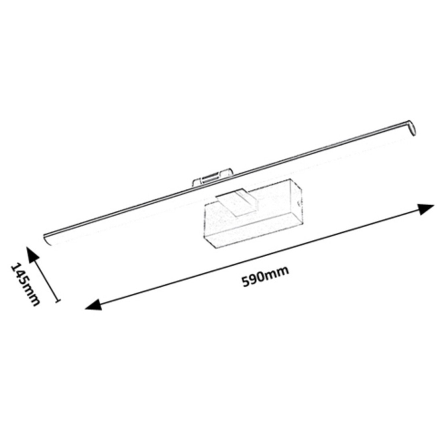 Rabalux - LED Schilderijverlichting LED/12W/230V 3000K 59 cm