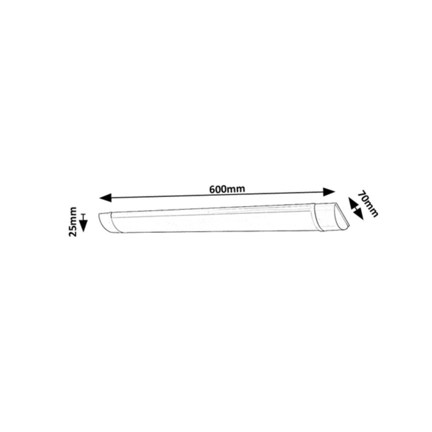 Rabalux - Luminaire sous-meuble LED/18W/230V 60 cm