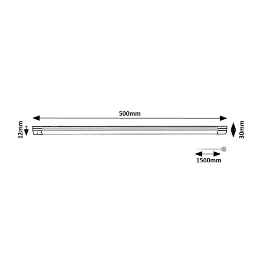 Rabalux - keukenkast licht met sensor LED/8W/230V 3000K 50 cm