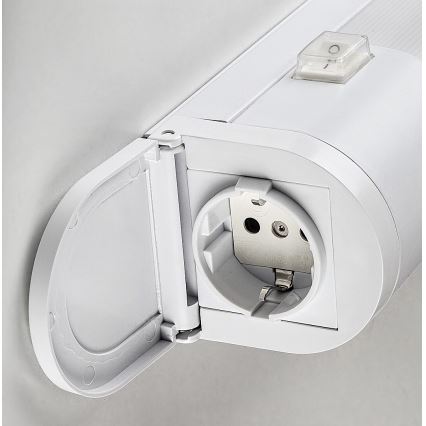 Rabalux - LED onderbouwlamp met stopcontact LED/17W/230V 4000K IP44 wit 57 cm