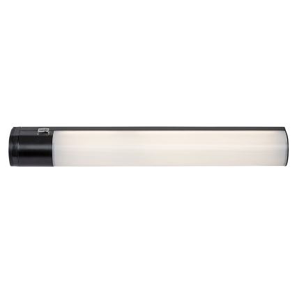 Rabalux - LED onderbouwlamp met stopcontact LED/17W/230V 4000K IP44 zwart 57 cm