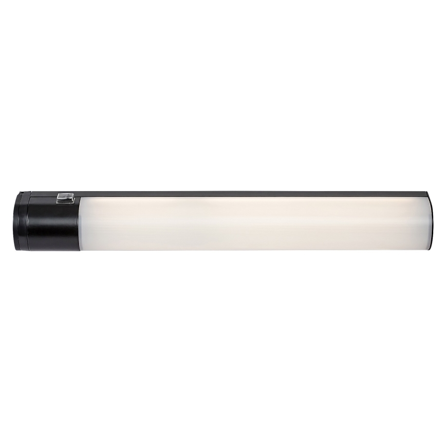 Rabalux - LED onderbouwlamp met stopcontact LED/17W/230V 4000K IP44 zwart 57 cm