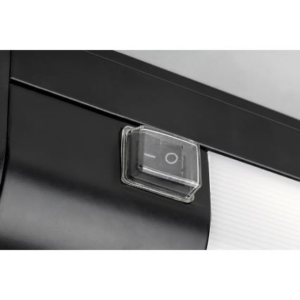 Rabalux - LED onderbouwlamp met stopcontact LED/17W/230V 4000K IP44 zwart 57 cm