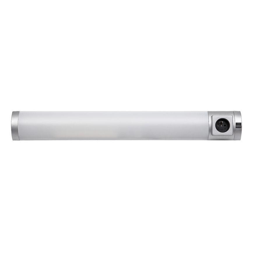 Rabalux - Réglette de cuisine avec prise LED/8W/230V 4000K 68 cm argent