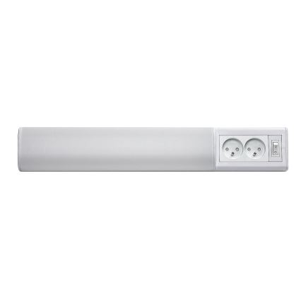 Rabalux - Réglette de cuisine avec prises LED/10W/230V 4000K 50 cm blanc