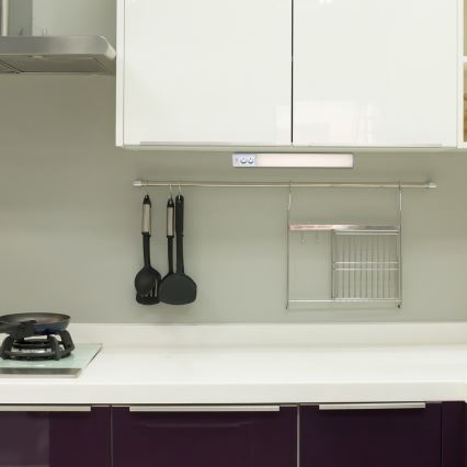 Rabalux - Réglette de cuisine avec prises LED/15W/230V 4000K 70 cm blanc
