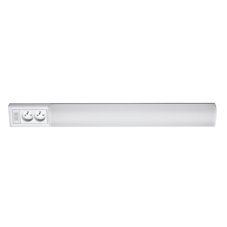 Rabalux - Réglette de cuisine avec prises LED/15W/230V 4000K 70 cm blanc